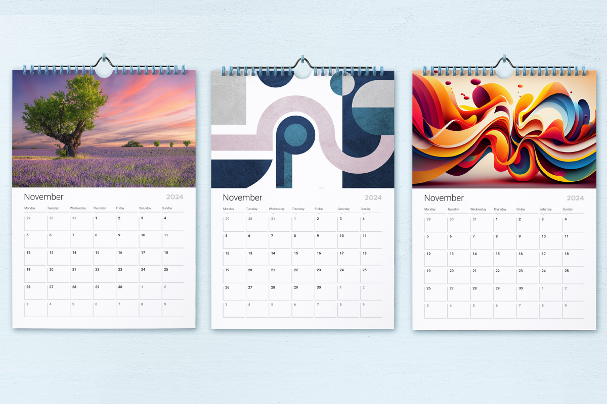 Chroma Online Druckerei blog Kalenderdesign-Trends für das kommende Jahr